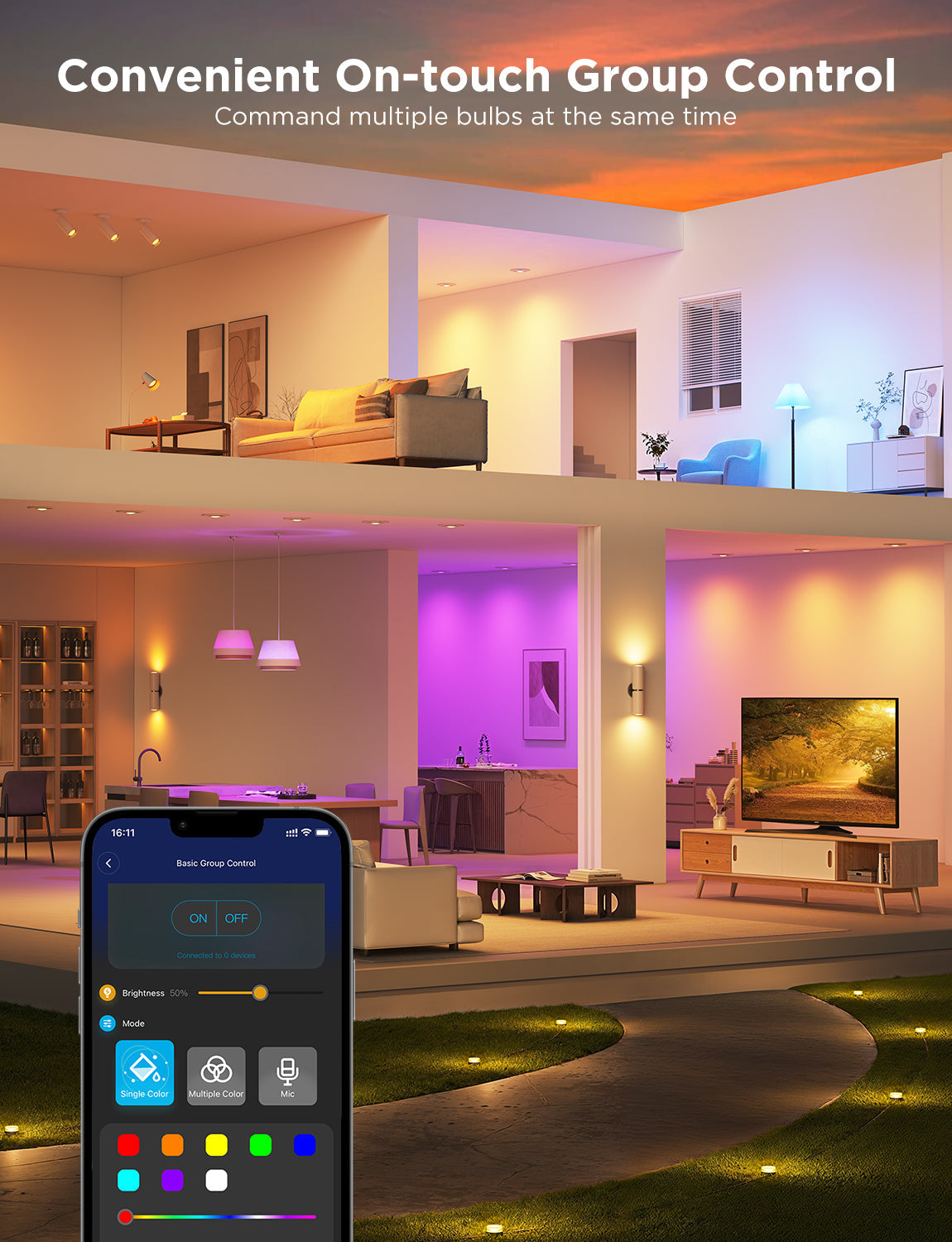 Govee RGBWW LED Bulb (2 Pack) GU10 - B600D3C1