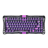 GravaStar Mercury V75 Lite 75% Hall Effect Magnetic Switch Gaming Keyboard - Transparent Black