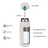 Dkadi Vaccum Bottle Model 7055 Size 650ML - Pink