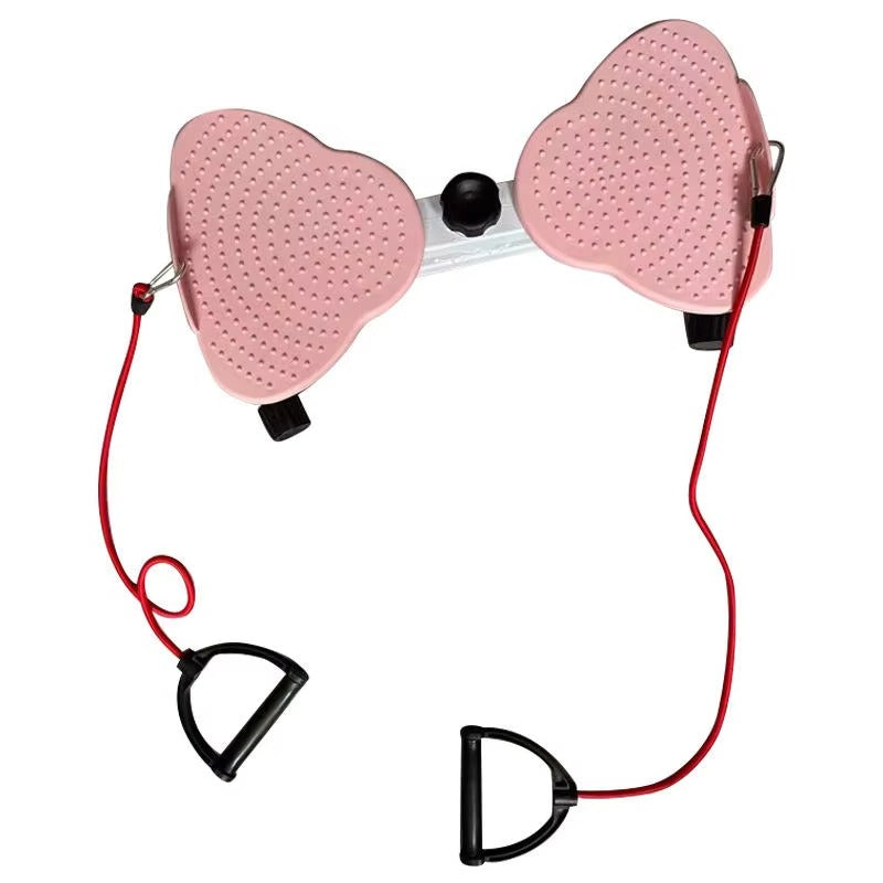 Black Bull Waist Twisting Machine with Resistance Bands UMSB114 – Pink