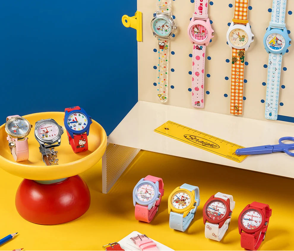 Hello Kitty Style Childhood Fun Time Series Watch Hello Kitt (Blind Box) - 25SB-001