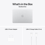 Apple MacBook Neo - 13"/ A18 Pro / 6-core CPU / 5-core GPU / 16 Core Neural Engine  / 8GB RAM / 256GB SSD / English - Arabic Keyboard Without Touch ID Silver -1YW / MHFA4AB