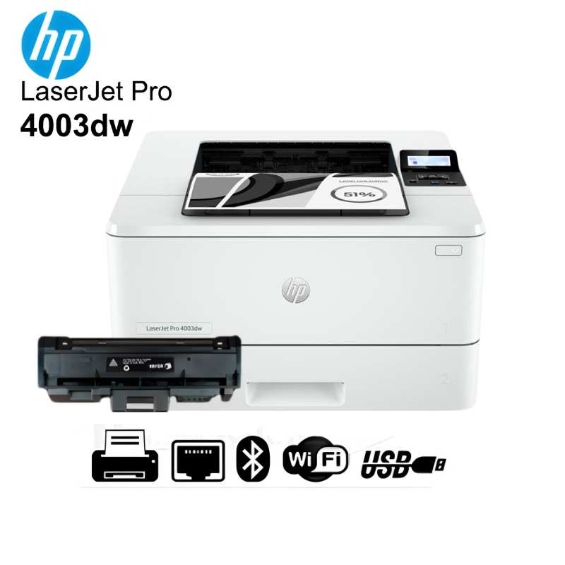 HP LaserJet Pro 4003DW Printer 1YW / 2Z610A