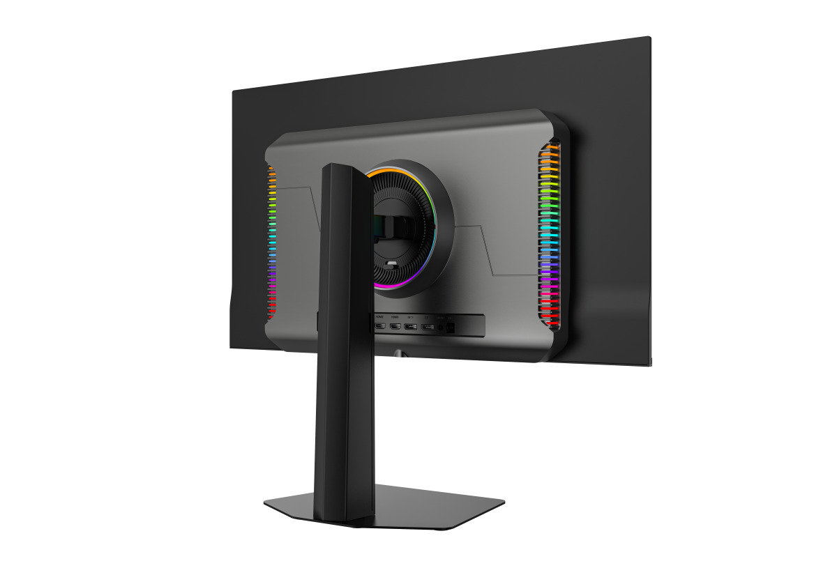 شاشة ألعاب مسطحة من نوع QD OLED QHD (2560×1440)  من طراز ساديس غراي ويل SA-F05Q27، مقاس 27 بوصة، معدل تحديث 280 هرتز، زمن استجابة 0.03 مللي ثانية، منفذ HDMI 2.1، تقنية HDR True Black 400 و Adaptive Sync، لوحة OLED بتقنية QD - أسود