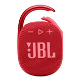 JBL PORTABLE BLUETOOTH SPEAKER CLIP 4 RED