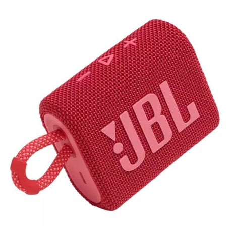JBL PORTABLE BLUETOOTH SPAEAKER GO 3 RED