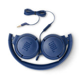 JBL WIRED TUNE 500 HEADPHONE JBLT500 BLUE