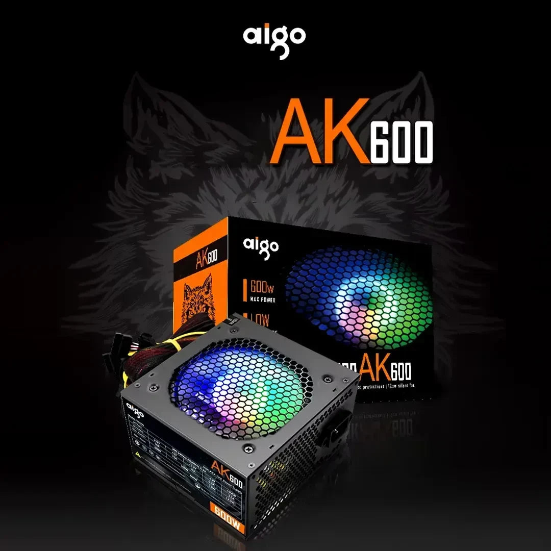 Aigo Warrior AK600 Max 600W Power Supply