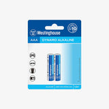 Westinghouse AAA Dynamo Alkaline 1.5V Battery 2PCS