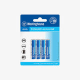 Westinghouse AAA Dynamo Alkaline 1.5V Battery 4PCS