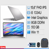Dell 15 DC15250 / i5-1334U/15.6 FHD Touch/8GB DDR4 RAM/512GB NVME SSD/Win 11 Home/1YW/Eng Keyboard / DC15250-58511