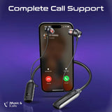 بروميت - سماعات أذن لاسلكية حول الرقبة ليب بوقت تشغيل يصل إلى 150 ساعة مع صوت ديناميكي