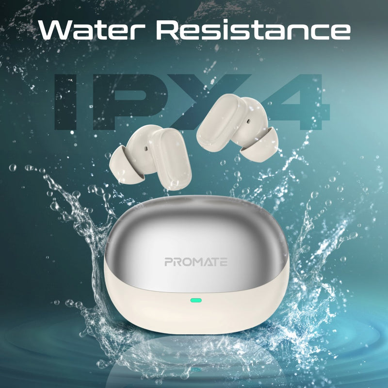 Promate Acoustic TWS Earphone - White