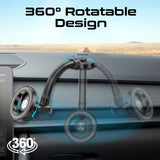 Promate MagGrip™ 360° Cradleless Magnetic Ring Smartphone Holder  - Black