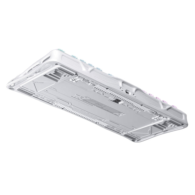 لوحة مفاتيح الألعاب الميكانيكية اللاسلكية GravaStar Mercury K1 Lite 75% - كريستال أورورا