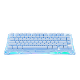 GravaStar Mercury K1 75% Wireless Mechanical Gaming Keyboard_Special Edition - Ice Blue
