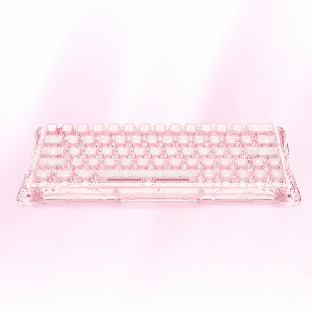 GravaStar Mercury V60 60% Hall Effect Magnetic Switch Gaming Keyboard - Crystal Rose
