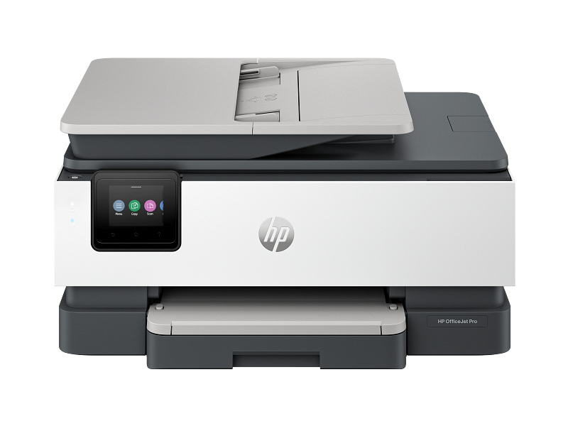 طابعة HP OfficeJet Pro 8123 متعددة الوظائف - سرعة طباعة 20 صفحة في الدقيقة / دقة 4800 نقطة في البوصة / مقاس A4 / منفذ USB / منفذ LAN / واي فاي / طابعة نفث حبر ملونة - 405W0C