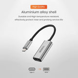 محول موسيل من USB-C إلى HDMI - يدعم دقة 4K بمعدل 60 هرتز، مصنوع من سبائك الألومنيوم، محول عالي السرعة لأجهزة ماك بوك واللابتوب و iPad
