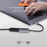 محول موسيل من USB-C إلى HDMI - يدعم دقة 4K بمعدل 60 هرتز، مصنوع من سبائك الألومنيوم، محول عالي السرعة لأجهزة ماك بوك واللابتوب و iPad