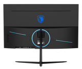 Setup Bundle:Pc Core i5-12400F,RTX 5060,16GB Sades Monitor 24",FHD,200Hz,0.5ms,HDMI 2.1,VA, Gaming Table 120*60*75cm with RGB Light with Gamax Gaming Chair Model 1-LT001L (Black)