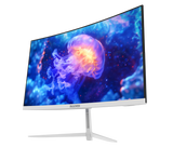 PC Bundle: PC Gaming i5-14400F/RTX 4060/16GB DDR5/1TB with Sades NC-Pelagia /24" FHD/ HDMI 2.1/ 0.5ms/200Hz/VA/Curved White Monitor & Gamax Gaming Chair Model 1-LT001L pink with White Gaming Table 100*60*75cm with RGB