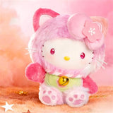 Hello Kitty Style Meow Blessing Series Plush Relaxing Toy He - 5.12 inch (Blind Box) selling per piece - 25MR-017