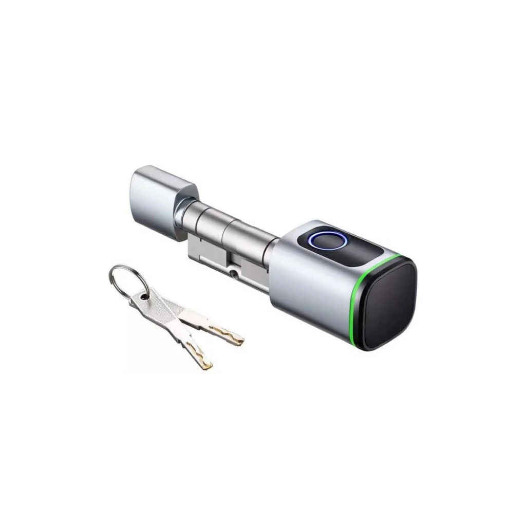 Smart Cylnder Model YZ-S1 for Door thickness: 30-60mm, unlock by TTlock APP / Password / Fingerprint / card / key