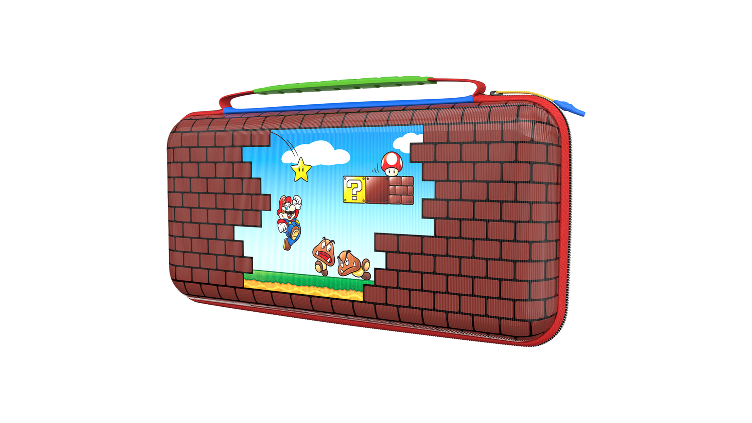 Turtle Beach PlayTrek Travel Case For Nintendo Switch 2 - Mario Bricks Design