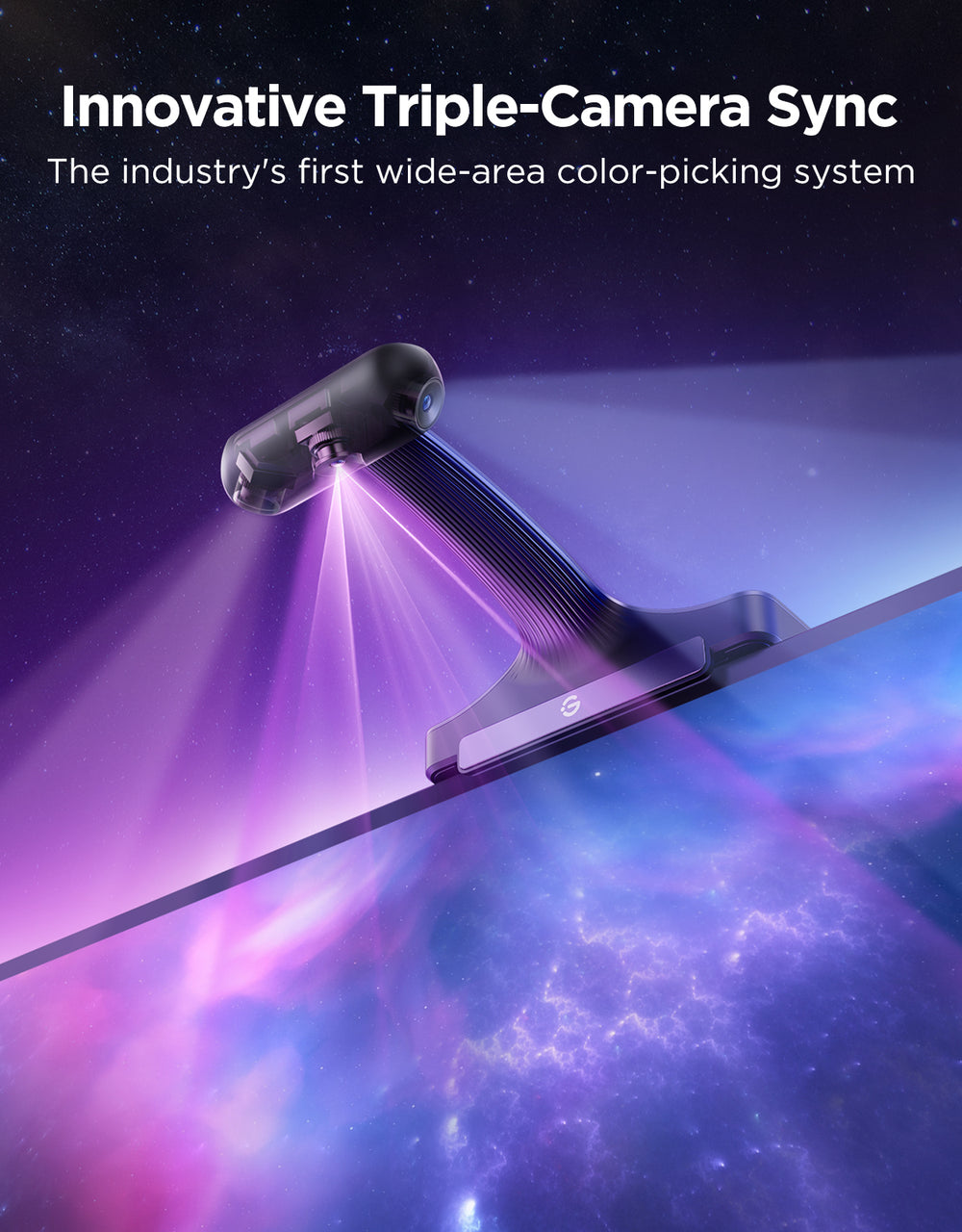 Govee TV Backlight 3 Pro include Three-camera TV Backlight 75-85 inches - R2A81C11