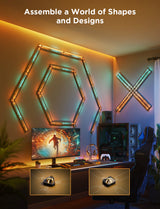 Govee Cyborg Cube Gaming Wall Light 6+2EVA CO-Branding - H6063281