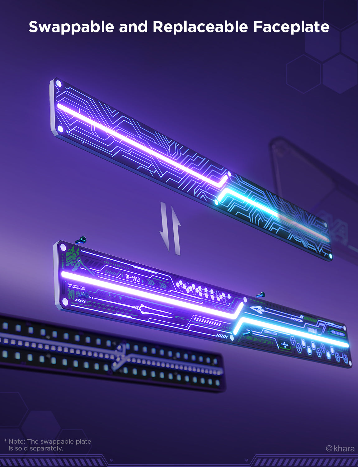 Govee Cyborg Cube Gaming Wall Light 6+2EVA CO-Branding - H6063281