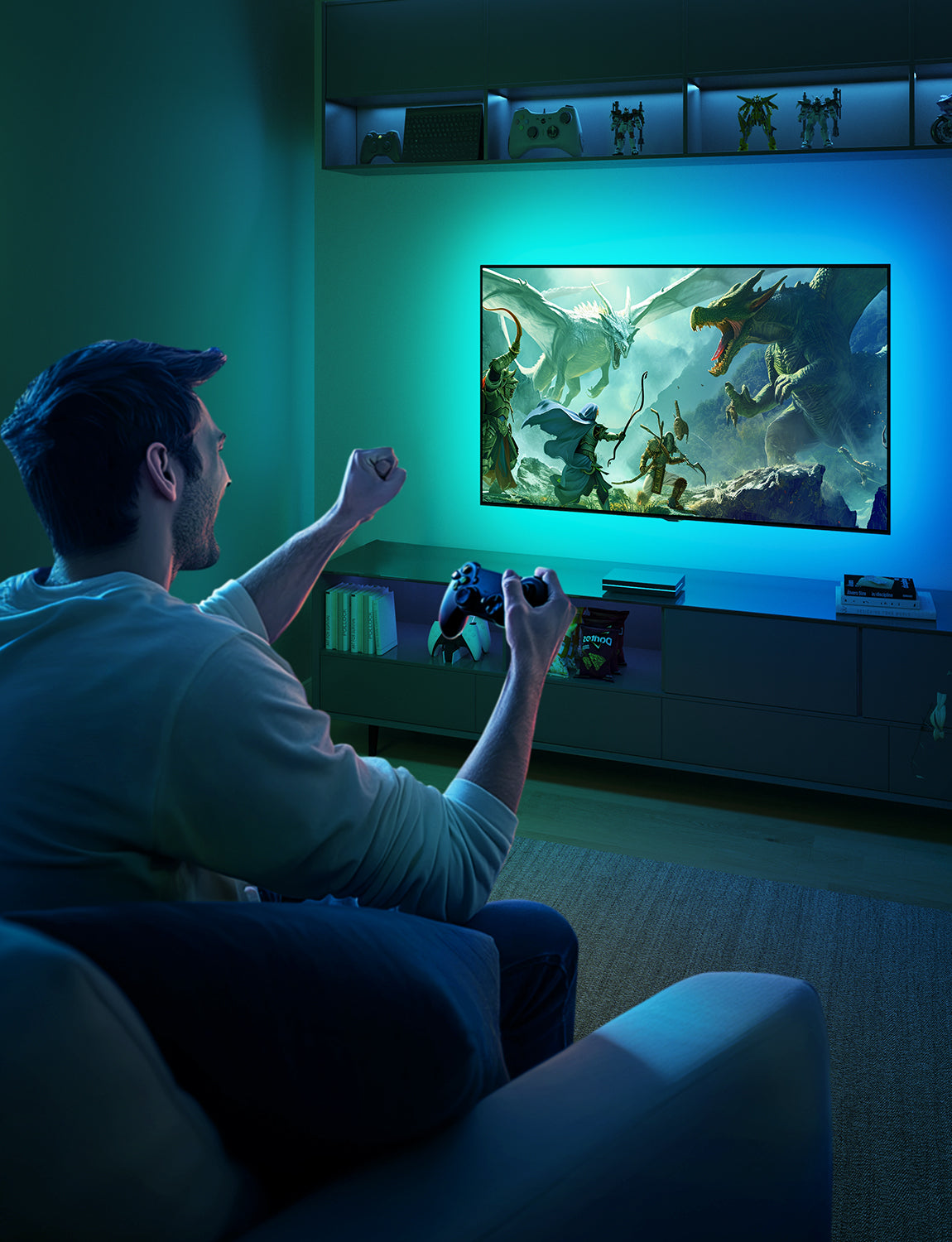 Govee AI Sync Box Kit  for 55-65 inch TV's - H8604B12