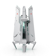 Alseye Star Ark E-ATX PC Case with Screen – White