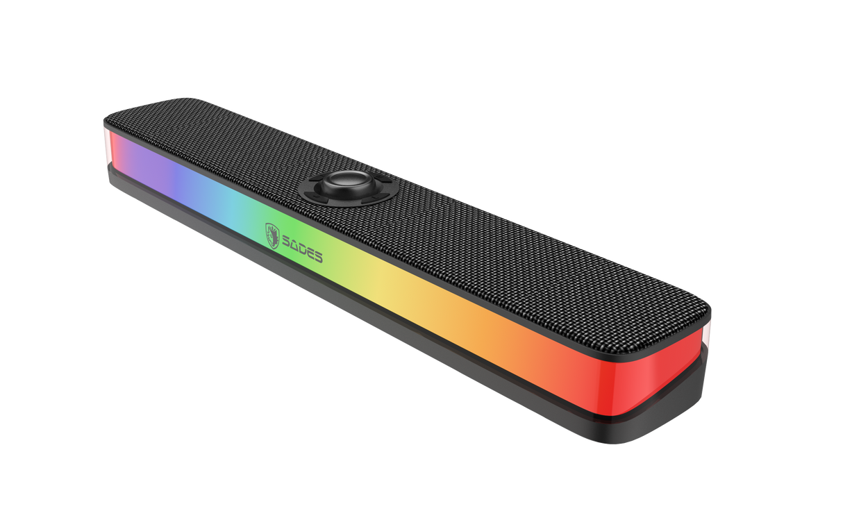 Sades Posevolt SA-SP01-B compact Desktop Soundbar - Black