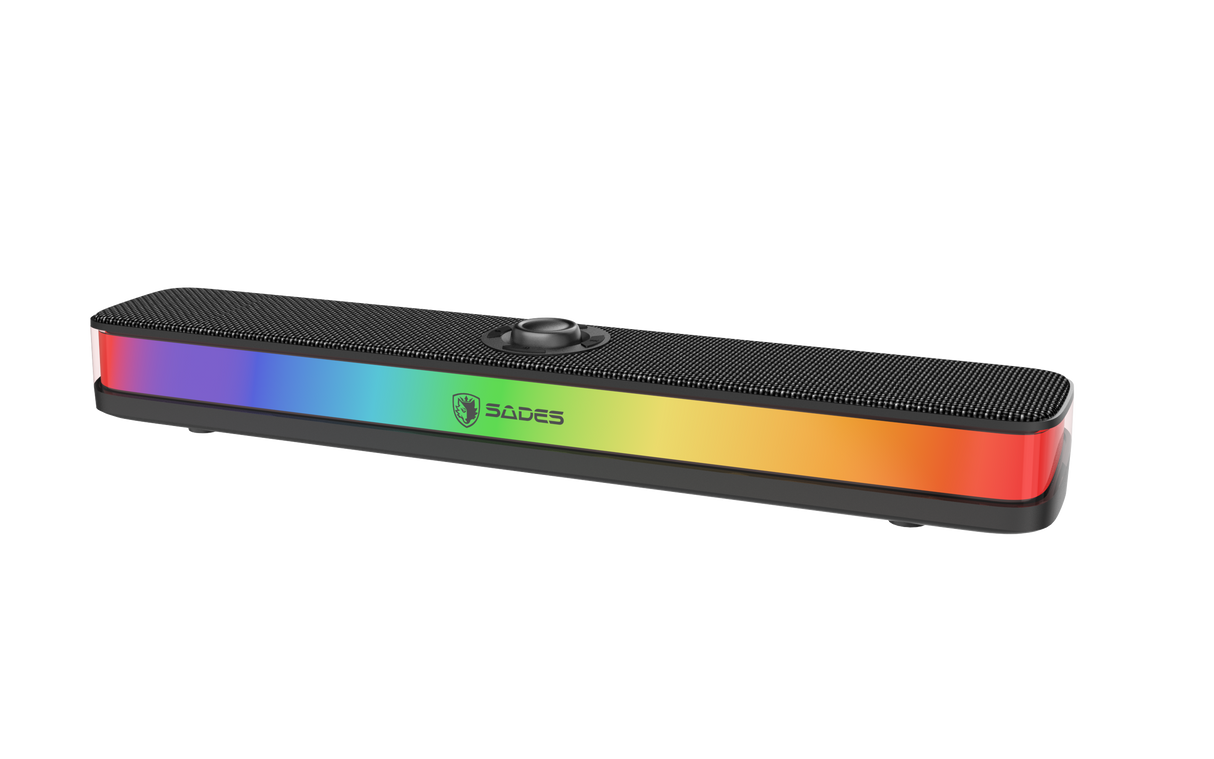 Sades Posevolt SA-SP01-B compact Desktop Soundbar - Black