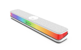 Sades Posevolt SA-SP01-W compact Desktop Soundbar with 6 RGB Modes - White