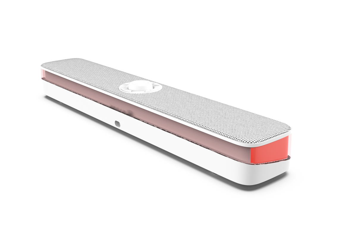 Sades Posevolt SA-SP01-W compact Desktop Soundbar with 6 RGB Modes - White