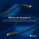 Promate Ultra-High Definition 4K@60Hz HDMI Audio Video Cable - 10M