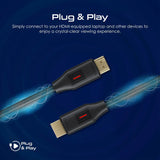 Promate Ultra-High Definition 4K@60Hz HDMI Audio Video Cable - 10M