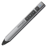 Promate Universal Intuitive Wireless Presenter with Stylus Pen, Gray