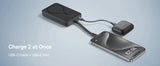 بنك طاقة لاسلكي مغناطيسي Baseus EnerFill FM11 بقوة 15 واط مع كابل USB-C مدمج، سعة 10000 مللي أمبير، قدرة 30 واط - أسود كوني