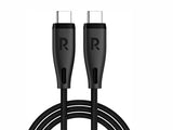 RAVPower RP-CB1037 60W C-C 1.2M USB2.0 3A Cable Black - RP-CB1037B