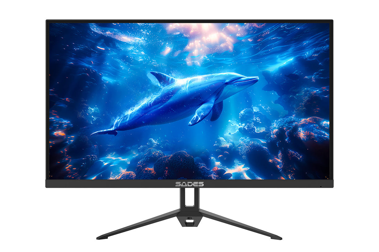 Sades RT-Dolphin SA-F03F27 27'' FHD 1920×1080, 240HZ Refresh Rate, 1ms Response Time, HDMI 2.1, IPS Flat Gaming Monitor - Black