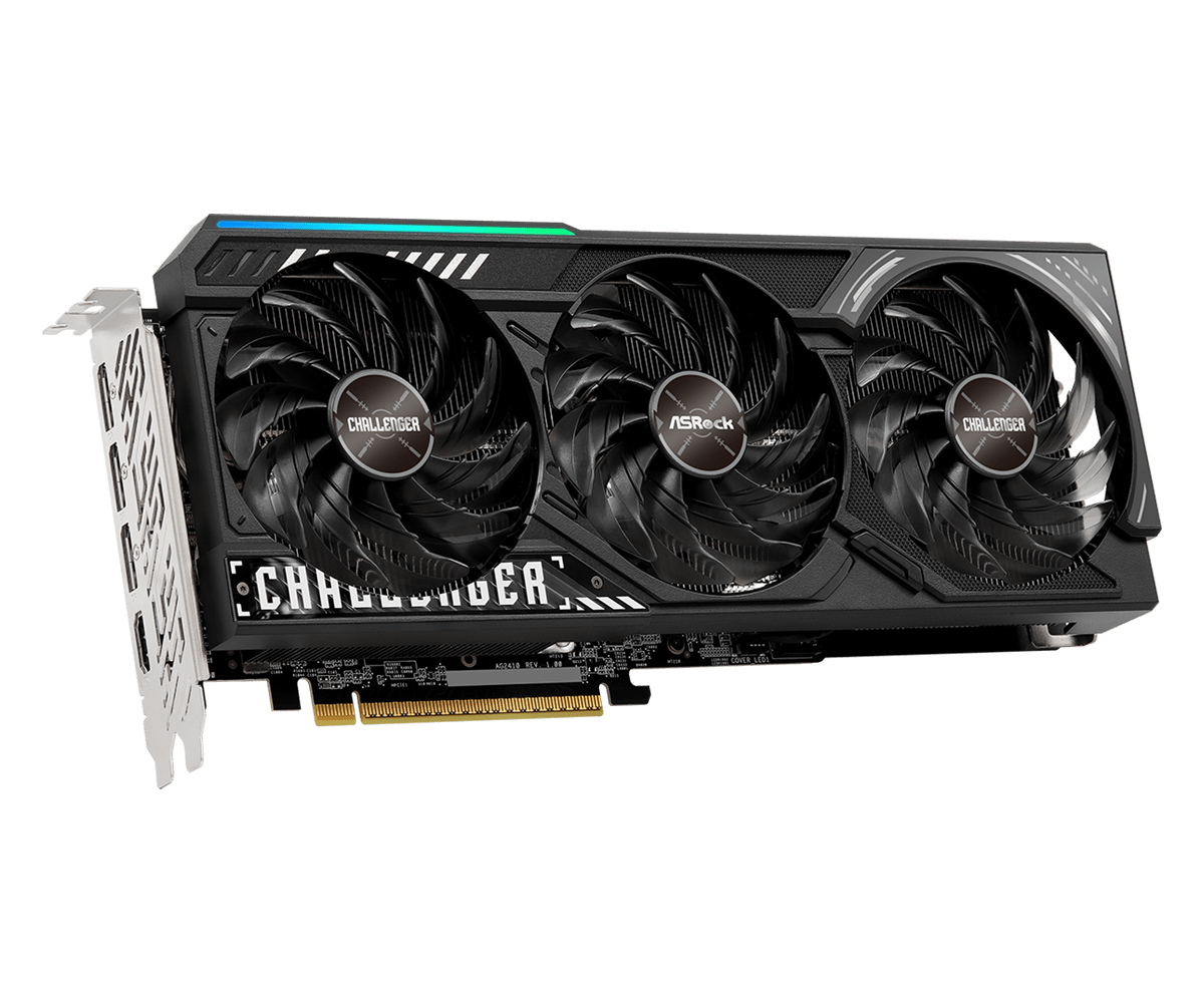 أز روك كرت شاشة اي ام دي راديون RX 9070 XT سعة 16GB - اسود