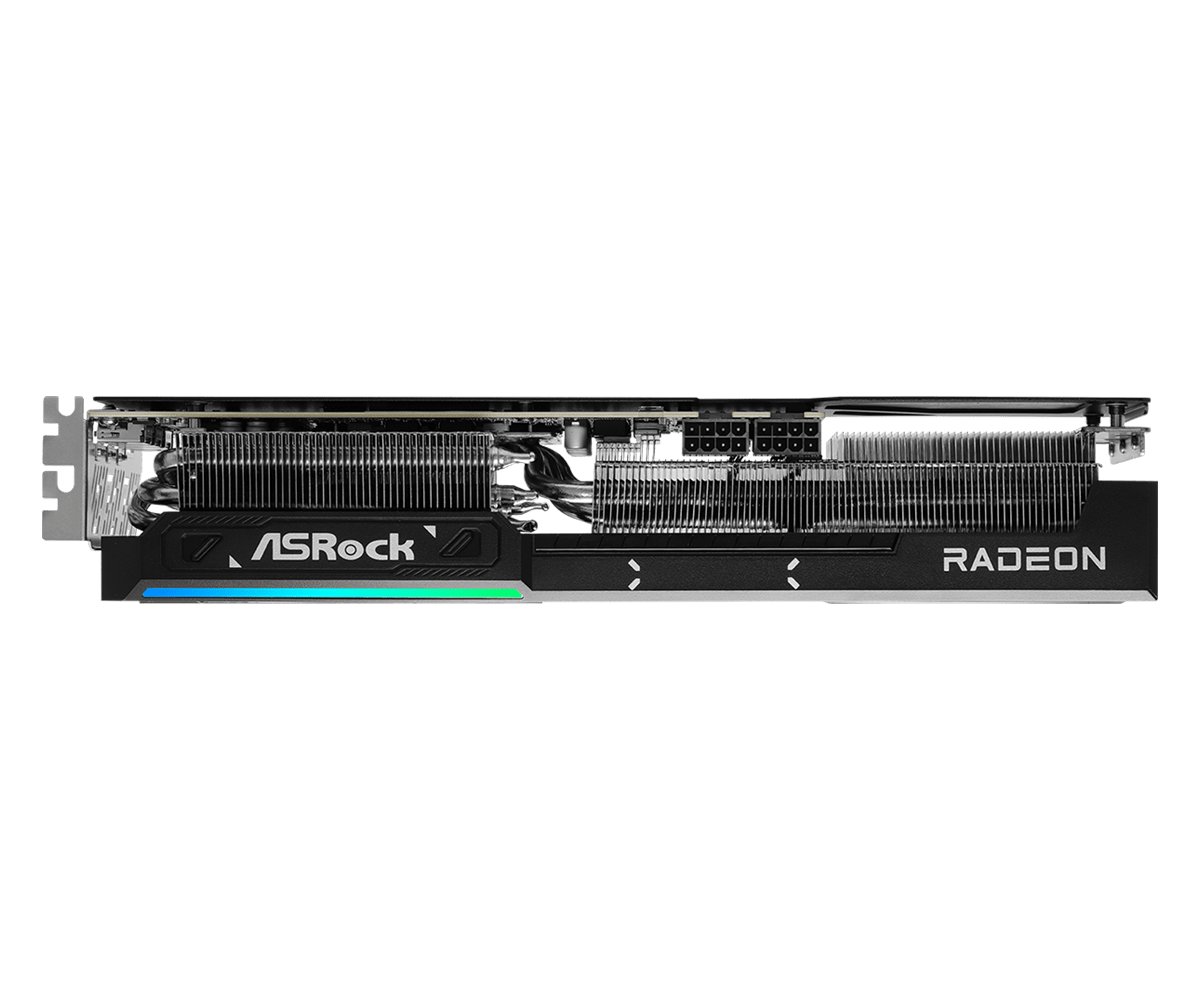 أز روك كرت شاشة اي ام دي راديون RX 9070 XT سعة 16GB - اسود