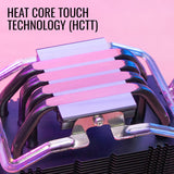 AEROCOOL RAVE 4 ARGB CPU Air Cooler, Black