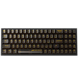 Redragon K628CT Pollux Pro RGB 75%, USB-C Wired, BT , 2.4 GHz Wireless Gaming Keyboard - Translucent Crystal Switch - Black