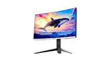 Sades KL-Whale SA-C01Q27W, 27" QHD (2K) 2560x1440, 180Hz, 1ms, HDMI 2.1, VA, Curved Gaming Monitor - White