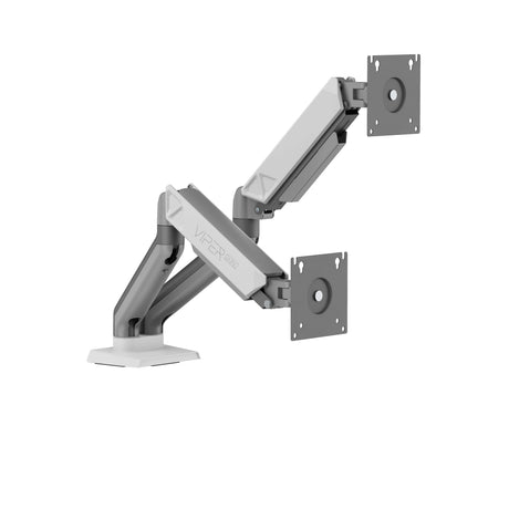 Sades Viper SA-MS01 Dual Monitor Mount Arm (Max size 32"/9KG Per ARM) - White